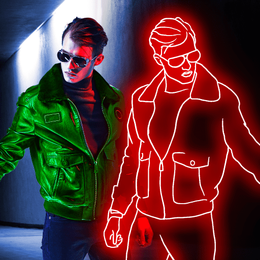 PicShot: Photo Editor Neon Cam